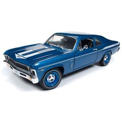 1969 Yenko Chevrolet Nova Diecast Car - Blue