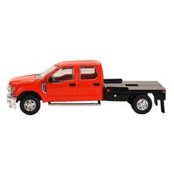Ford F-250 Flatbed Pickup, Red