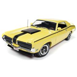 Ame1155 1970 Mercury Cougar Eliminator Model Car, Competition Yellow - Hemmings Muscle Machines