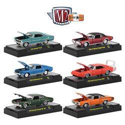M2m32600-48-case Detroit-muscle Release 48 Car Set - 6 Piece