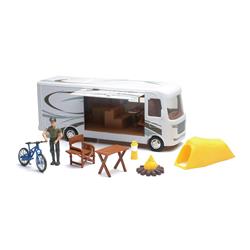 New-ray New37346 Rv Camping Playset Pack Of 6
