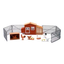New-ray Newss-05116 Country Life Large Chick Play Set Pack Of 6