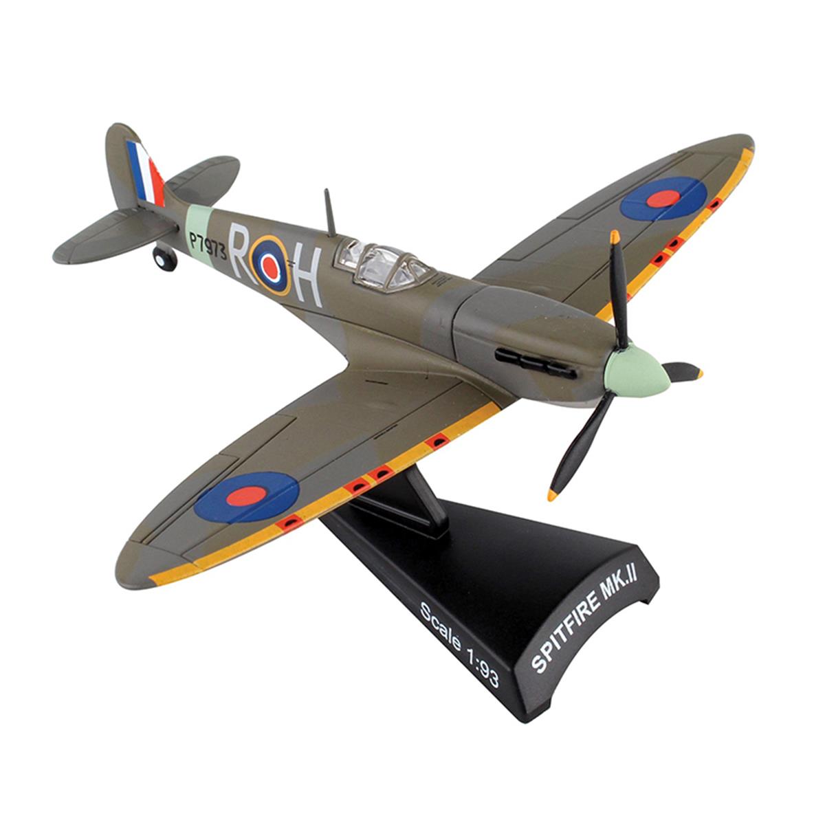 Darps5335-4 1 By 93 Scale Supermarine Spitfire Raaf Postage Stamp Collection Model Airplane