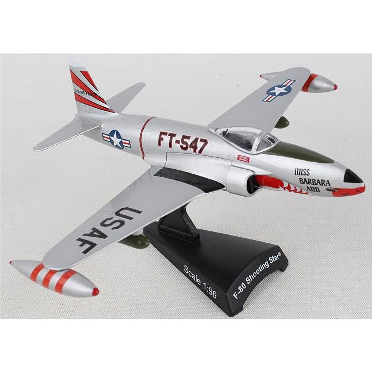 Darps5392-1 1 By 96 Scale Lockheed P-80 Shooting Star Model Airplane