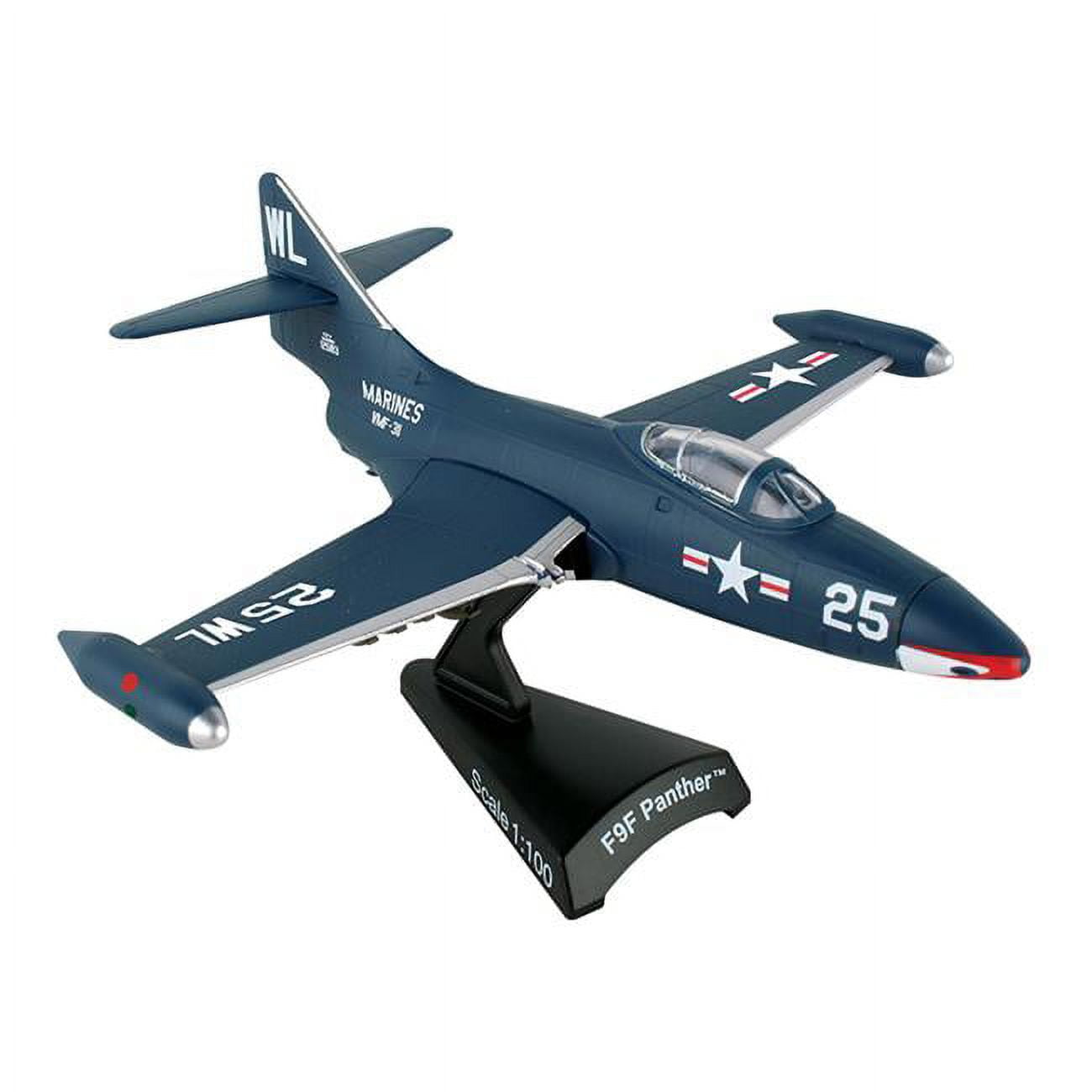Darps5393-2 1 By 100 Scale Grumman F9f Panther Model Airplane