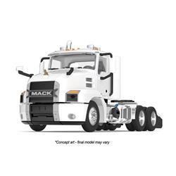 1 By 64 Scale Mack Anthem Daycab, Arctic White