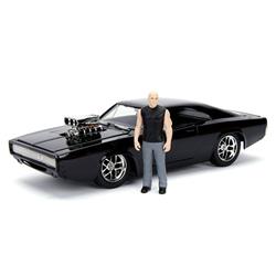 1 By 24 Scale Doms Dodge Charger Model Kit With Dom Diecast Metal Figure