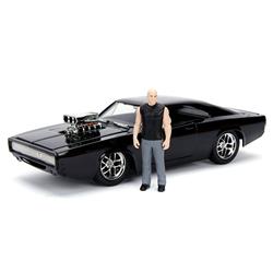 1 By 24 Scale Doms Dodge Charger R&t With Diecast Dom Figure