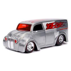 1 By 24 Scale Diecast Model Car For D-rod Div Cruiser, Raw Metal