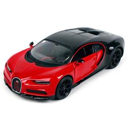 1 By 24 Scale Model Car For Bugatti Chiron Sport, Red