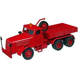 452-10 1 By 50 Scale Kaelble Kdv22 Z8t Historical Heavy Weight Truck, Red