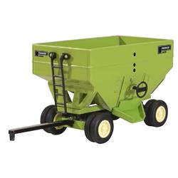 1 By 64 Scale Parker Gravity Wagon With Dual Wheels, Green