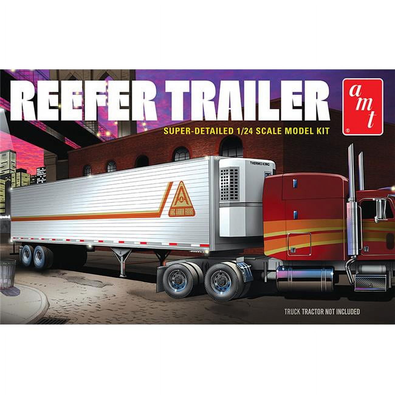 1170 Reefer Trailer Plastic Model Kit