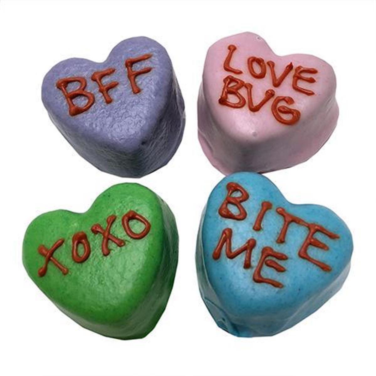 Bkhecb Candy Heart Cake Bites - Case Of 12