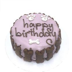 Prcake-p 4.5 X 2.25 In. Classic Cakes - Pink Personalized Perishable