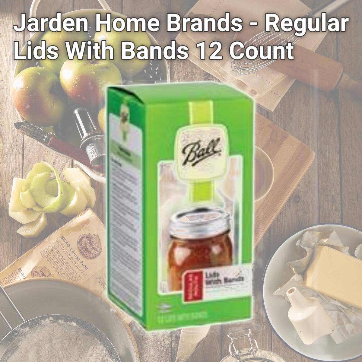 Picture of Jarden Home Brands - Regular Lids With Bands 12 Count