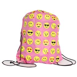 -string-pink Drawstring Backpack, Pink