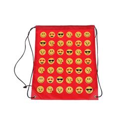 Drawstring Backpack, Red