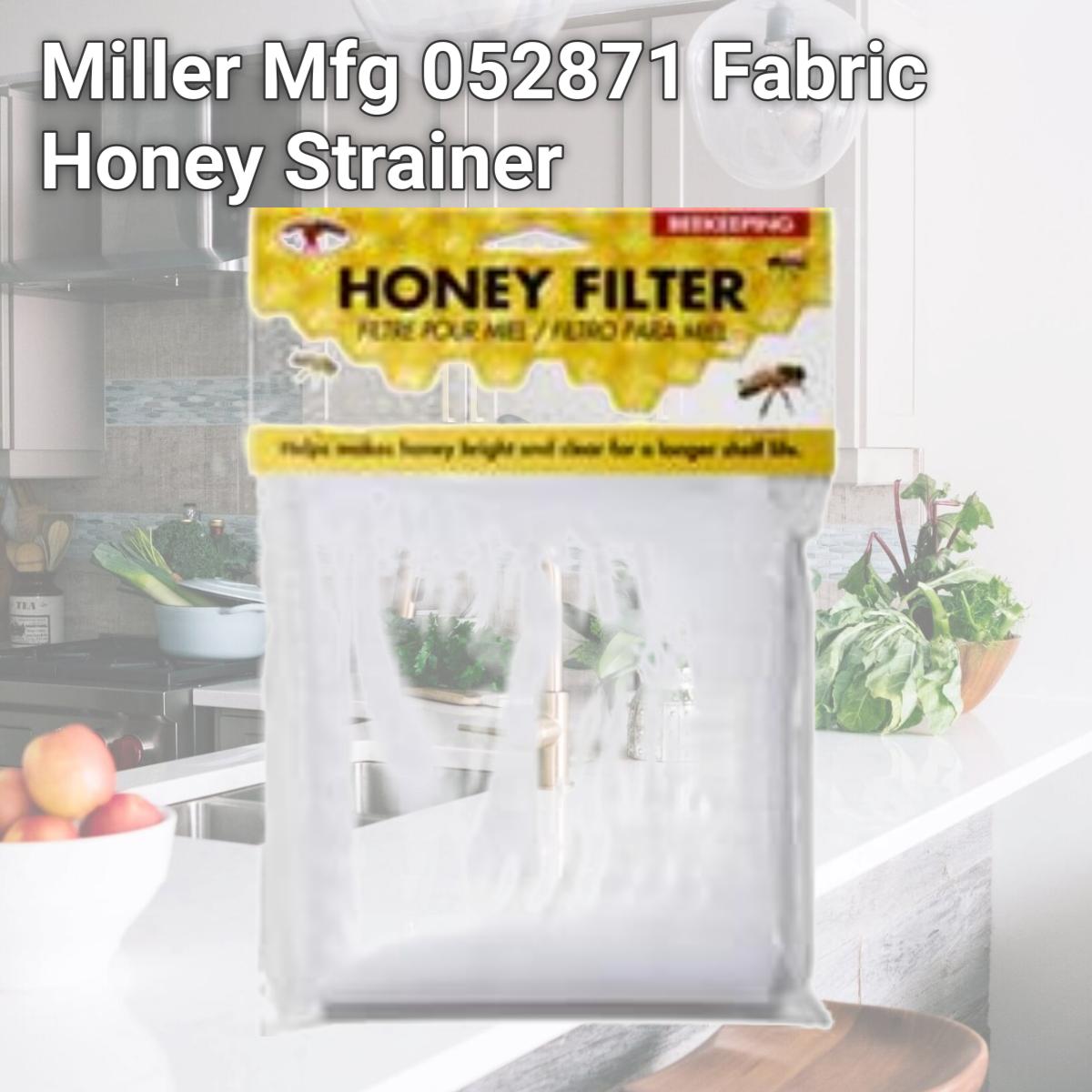 Picture of Miller Mfg 052871 Fabric Honey Strainer