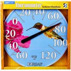 034022 Ezread Dial Thermometer Hummingbird