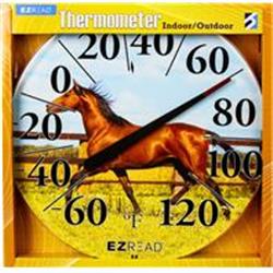 034018 Ezread Dial Thermometer Horse