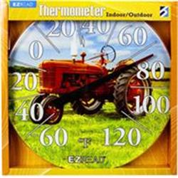 034021 Ezread Dial Thermometer Red Tractor