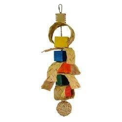 001447 Happy Beaks Vine Mat Rollup, Multicolor