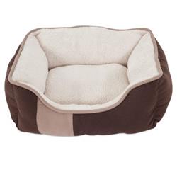 598605 20 X 17 X 7.5 In. Classic Lounger Microluxe Plush & Suede