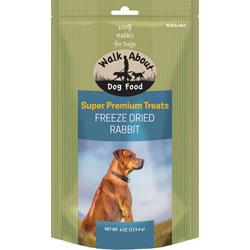 088056 4 Oz Freeze Dried Dog Treats - Rabbit Recipe