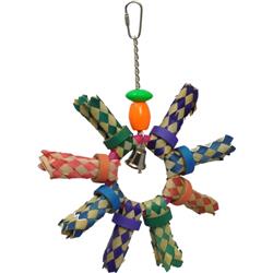 001541 Happy Beaks Extinguished Ring, Multicolor