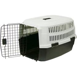 40 In. Extra Large Pet Kennel, Black & Gray