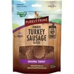 24140 3 Oz Purely Prime Turkey Sausage Slices, Original Turkey