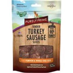 24141 3 Oz Purely Prime Turkey Sausage Slices, Pumpkin & Chia