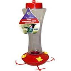 Audubon & Woodlink 991053 20 Oz Feeder Hummingbird Plastic, Red & Clear