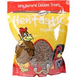 84112 30 Oz Hentastic Dried Mealworms Chicken Treats