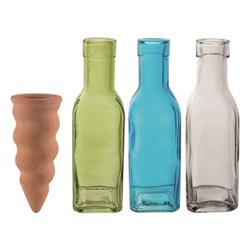 052079 Never Dry Plant Pal With Vintage Watering Bottle, Assorted - Mini