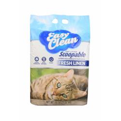 Pestell Pet - Cat 008013 Easy Clean Fresh Linen Scent Scoopable Litter - 20 Lbs