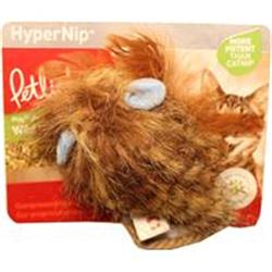 49717 Wild Wooly Long Tailed Mouse With Hypernip Cat Toy, Brown