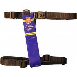 Cfa Xlbk Adjustable Dog Harness, Black - Extra Large