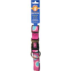 Fal Ro P14 1 X 18-26 In. Adjustable Collar Ribbon Overlay, Pink - Large