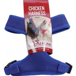 Mhbcsmbl Mesh Chicken Harness, Blue - Small