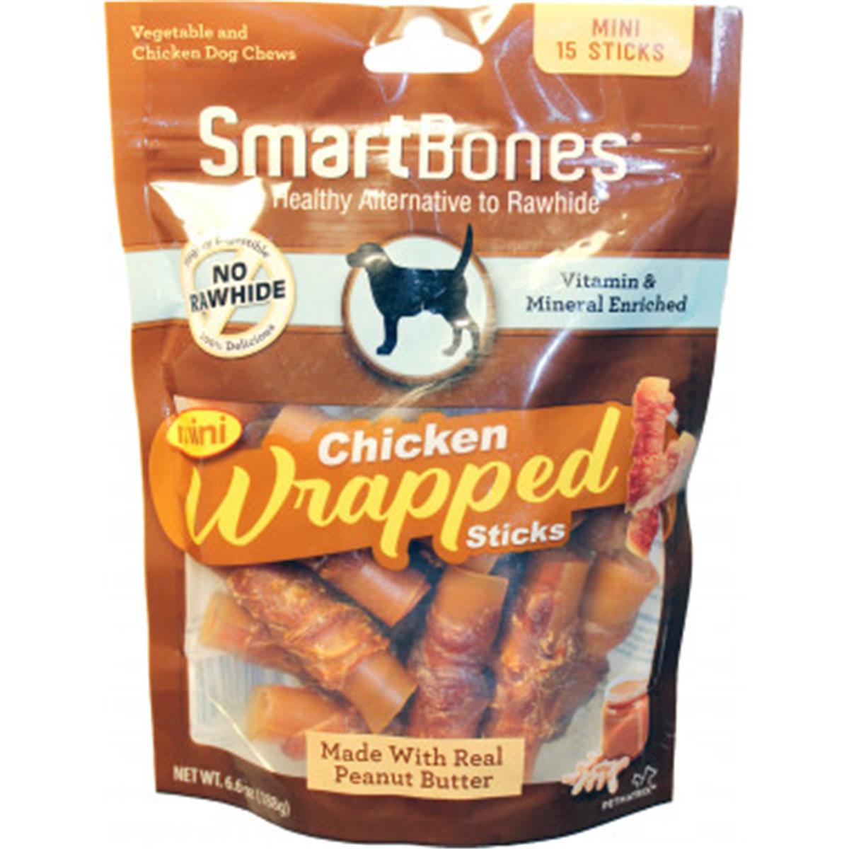 Sbcw-02959 Smartbones Chicken Wrapped Mini Sticks