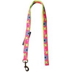 Slo 6 Ro P18 1 In. X 6 Ft. Single Thick Lead With Ribbon Overlay, Pink Floral
