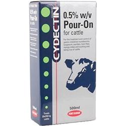 023-81127018 500 Ml Cydectin Pouron For Beef & Dairy Cattle