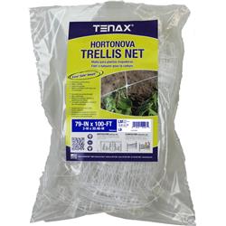 Tenax 2a150063 79 In. X 100 Ft. Lm Trellis Net, White