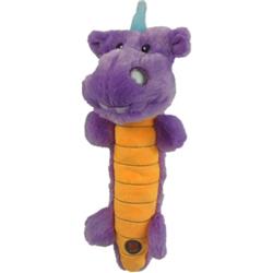 68537 Light Ups Hippo Dog Toy, Purple - Large 15 In.