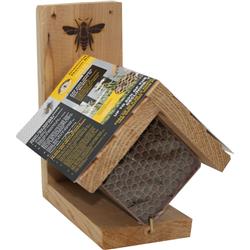 Audubon & Woodlink 28557 Diamond Mason Bee House - Cedar, Pack Of 4