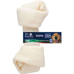 Pet Factory 72006 6-7 In. Usa Beefhide Bone - Pack Of 40