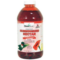 4321 32 Oz Natural Liquid Hummingbird Nectar Concentrate, Red - Pack Of 6