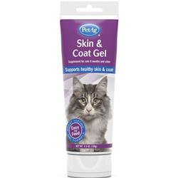 99138 3.5 Oz Skin & Coat Gel For Cats - Pack Of 6